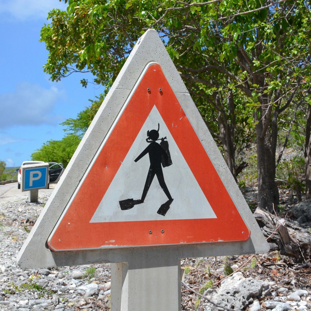 Roadsign Bonaire